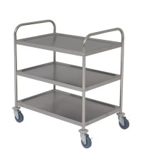 Fully Welded Stainless Steel Trolleys 